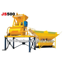 JS500 misturador de concreto de eixo duplo de alta eficiência